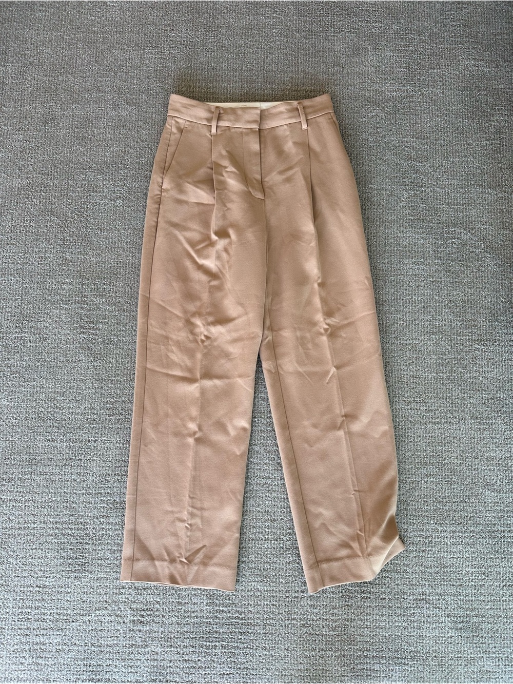 Aritzia Wilfred Camel Effortless Pants | Regular Length